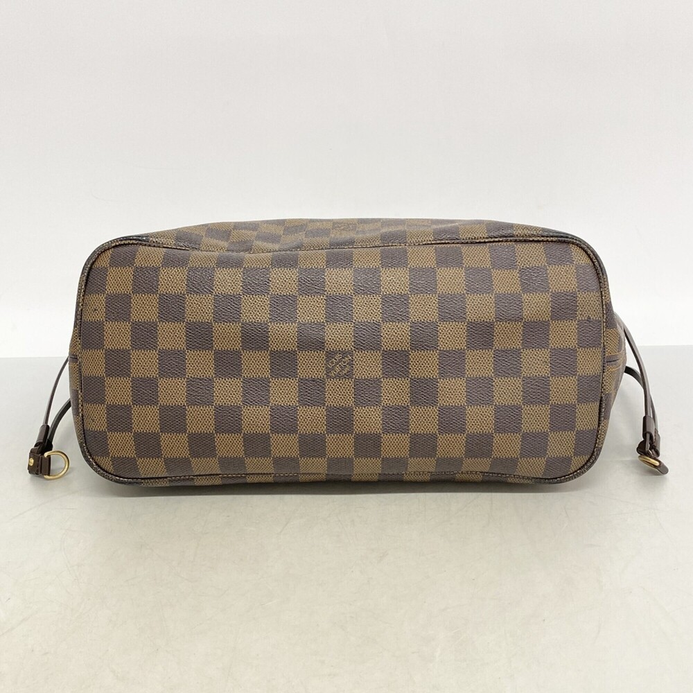 LOUIS VUITTON Brown Damier Neverfull MM Tote Bag - Picture 3 of 11